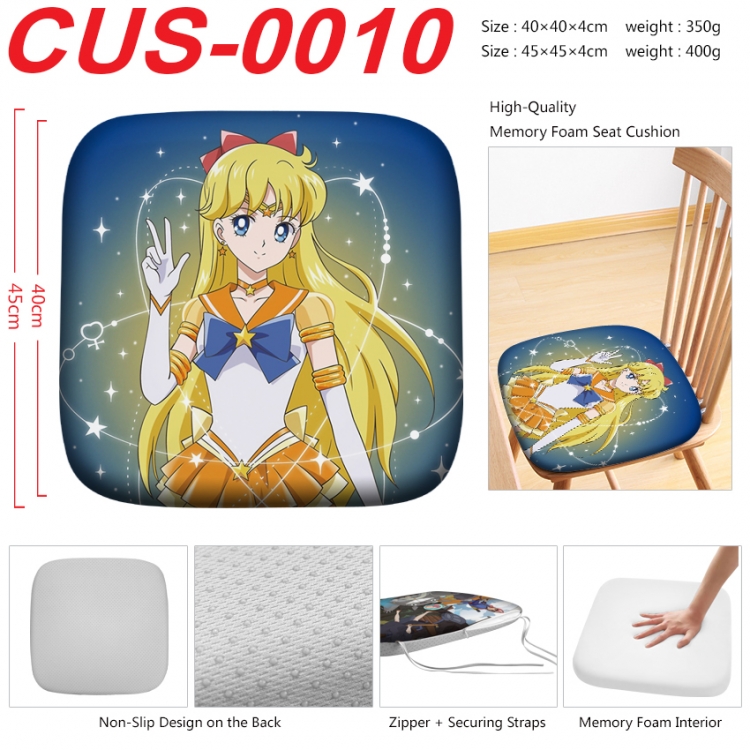 sailormoon Anime full-color pressure cushion 45x45x4cm  CUS-0010