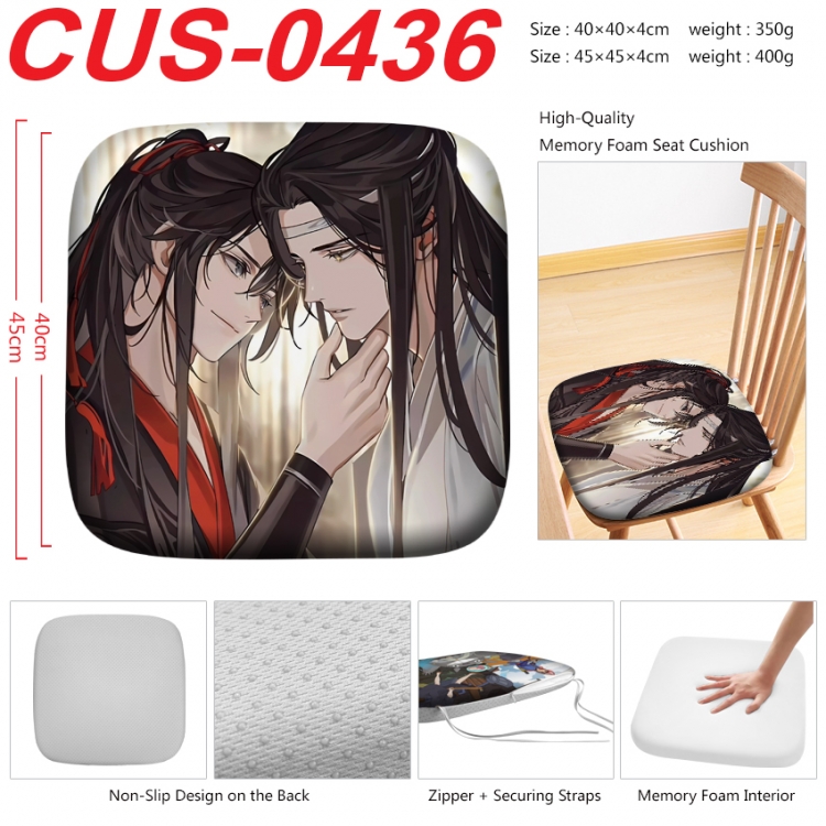 The wizard of the de Anime full-color pressure cushion 45x45x4cm CUS-0436
