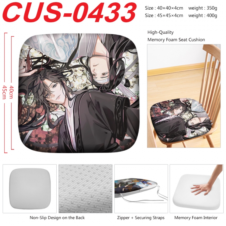 The wizard of the de Anime full-color pressure cushion 45x45x4cm CUS-0433