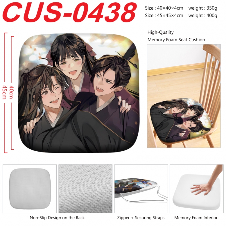 The wizard of the de Anime full-color pressure cushion 45x45x4cm CUS-0438