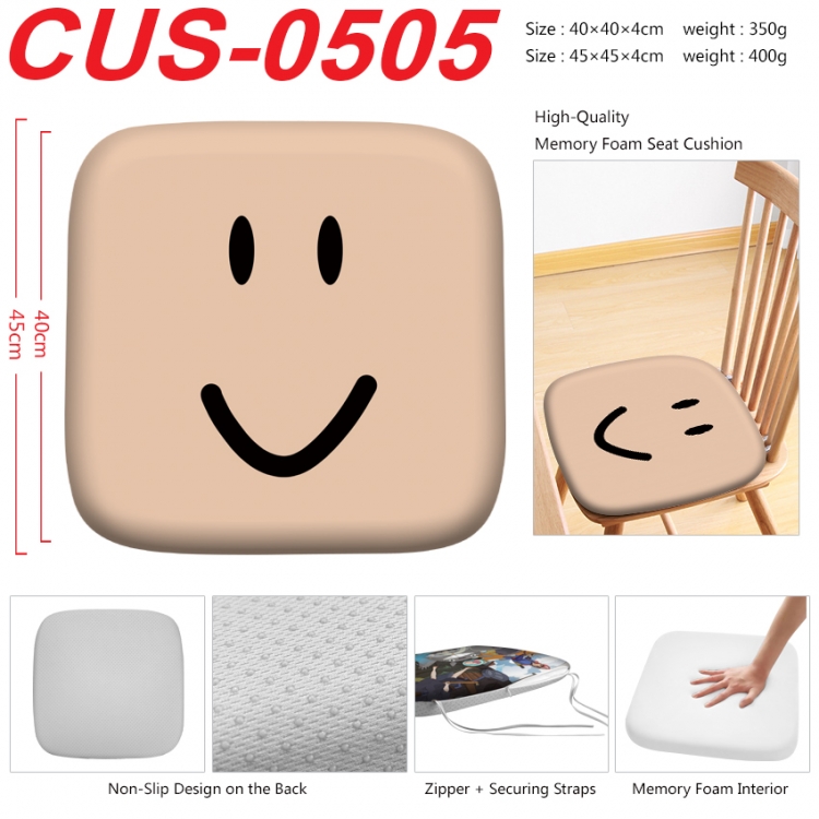 Roblox Anime full-color pressure cushion 45x45x4cm CUS-0505
