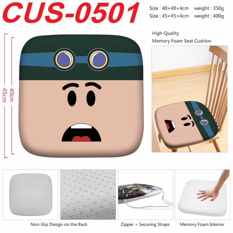 Roblox Anime full-color pressure cushion 45x45x4cm CUS-0501