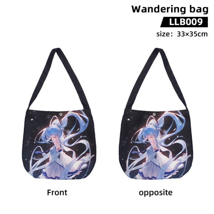 Hatsune Miku Anime wandering bag handbag 33x35cm LLB009