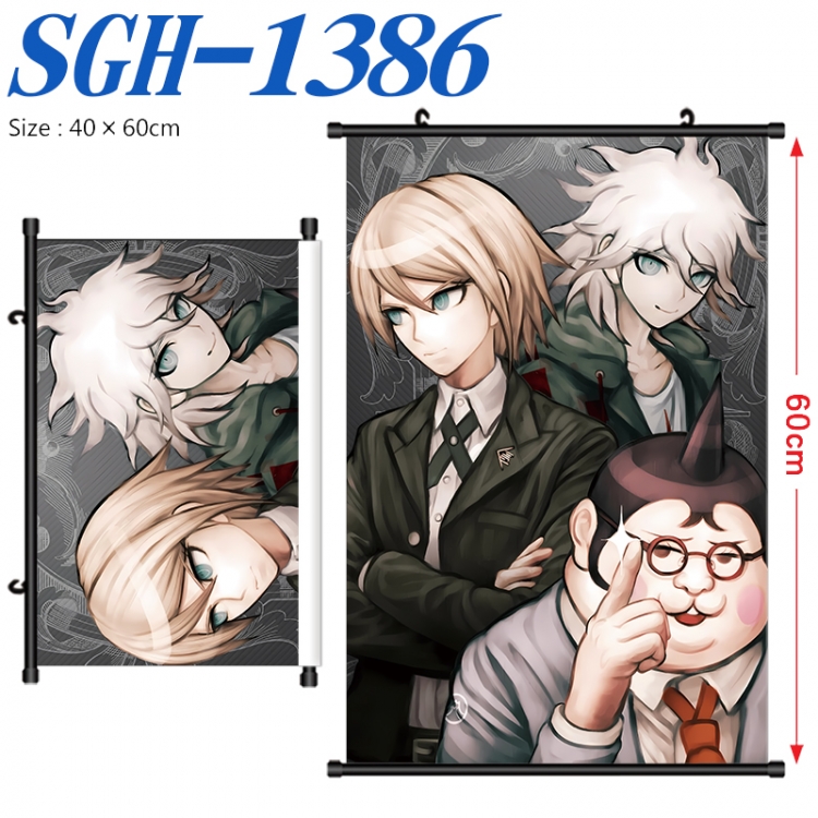 Dangan-Ronpa Anime digital printed pole style hanging picture Wall Scroll 40x60cm SGH-1386