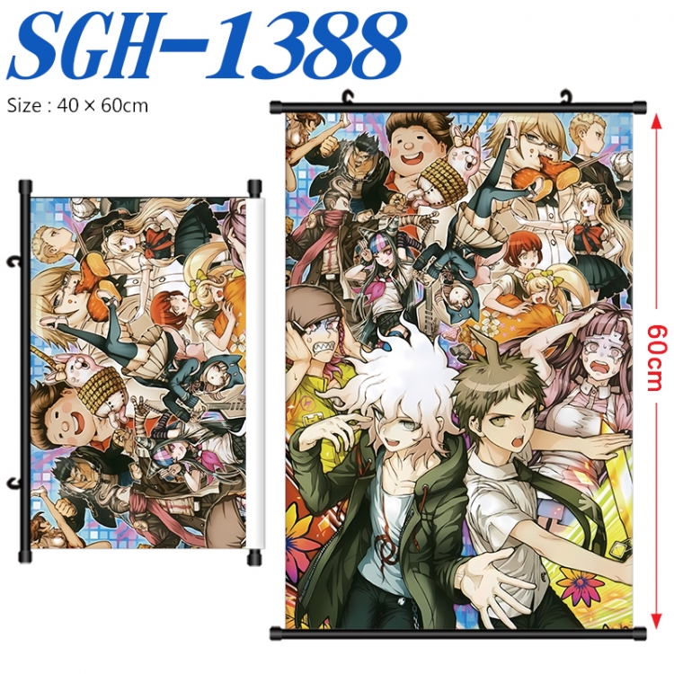 Dangan-Ronpa Anime digital printed pole style hanging picture Wall Scroll 40x60cm SGH-1388