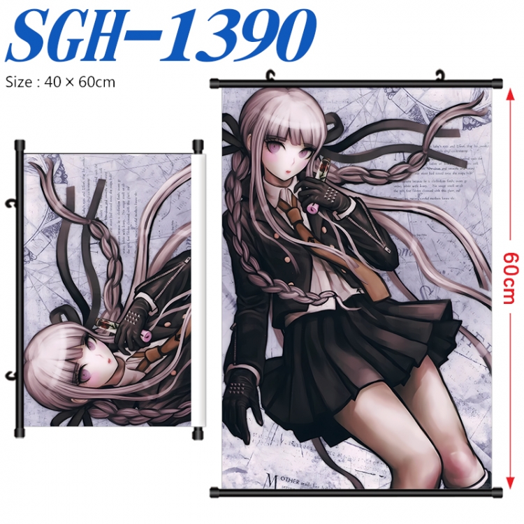 Dangan-Ronpa Anime digital printed pole style hanging picture Wall Scroll 40x60cm SGH-1390
