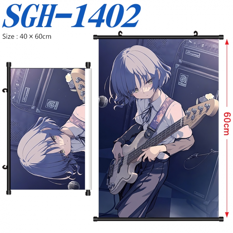 BOCCHI THE ROCK! Anime digital printed pole style hanging picture Wall Scroll 40x60cm SGH-1402