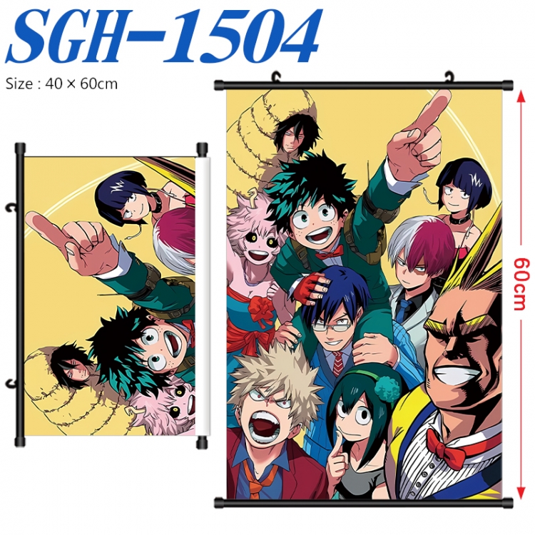 My Hero Academia Anime digital printed pole style hanging picture Wall Scroll 40x60cm SGH-1504