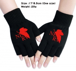 EVA Anime knitted half finger ...