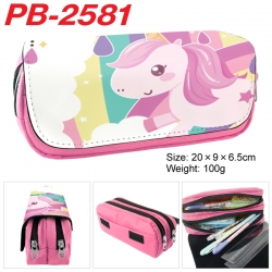Unicorn Anime double-layer pu ...