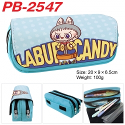 Labubu Anime double-layer pu l...