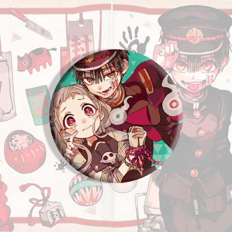Toilet-bound Hanako-kun Anime tinplate brooch badge price for 5 pcs