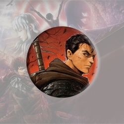 Berserk Anime tinplate brooch ...