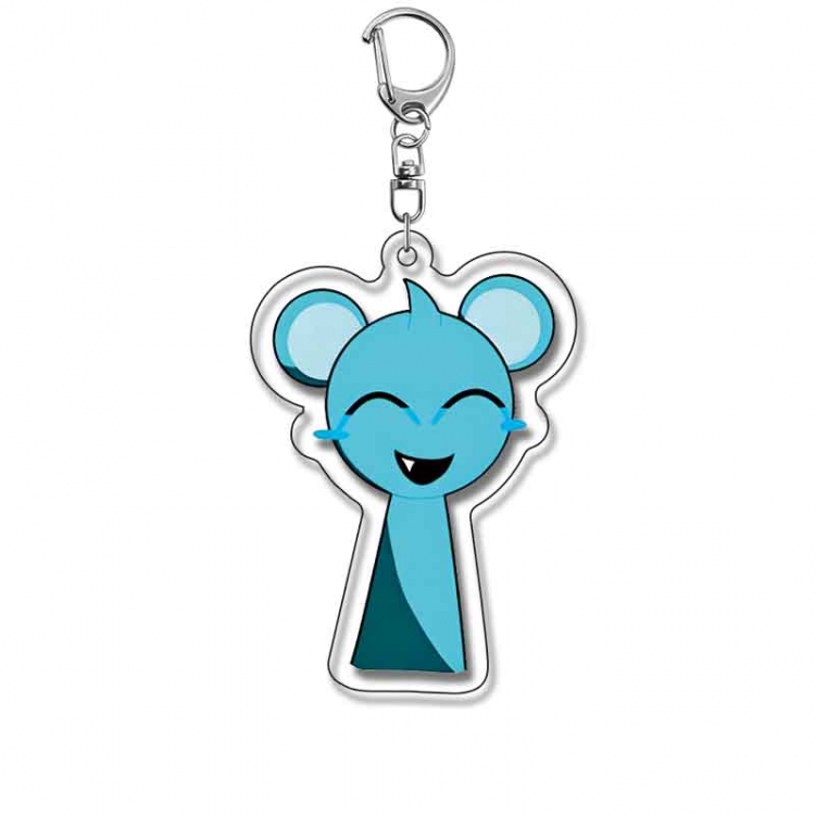 Sprunki Anime Acrylic Keychain Charm price for 5 pcs 17845