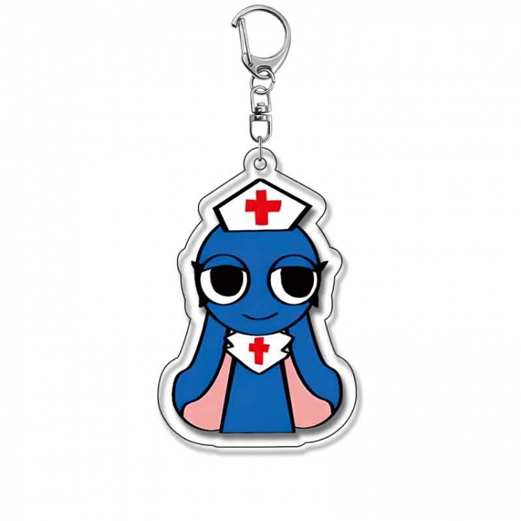 Sprunki Anime Acrylic Keychain Charm price for 5 pcs 17835