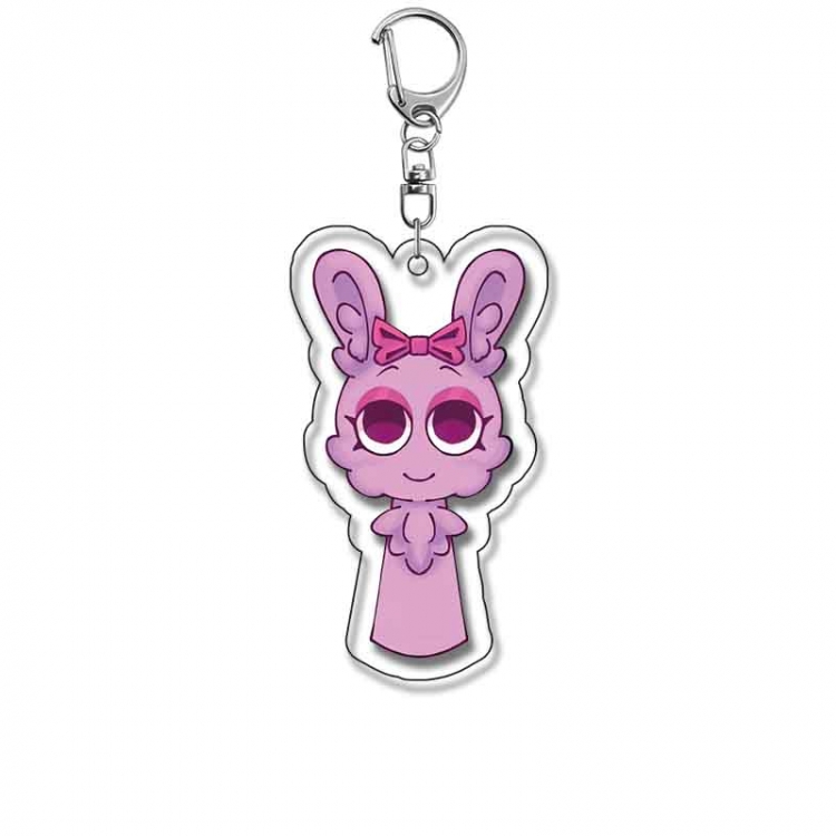 Sprunki Anime Acrylic Keychain Charm price for 5 pcs 17829