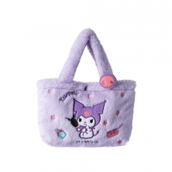 Kuromi Plush Doll Shopping Bag...