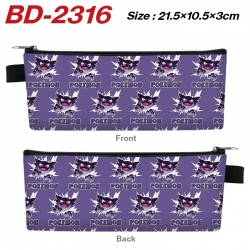 Pokemon Anime PU Leather Zippe...