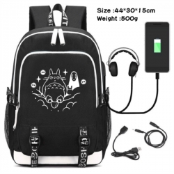 TOTORO Game Canvas Backpack Wa...