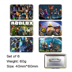 Roblox Anime square tinplate b...