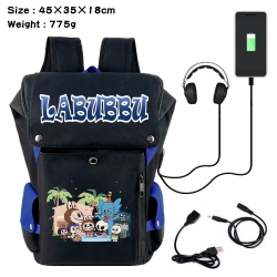 Labubu Anime Canvas Bucket Dat...