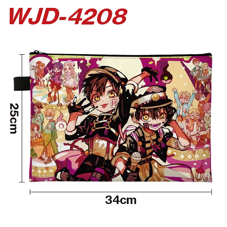 Toilet-bound Hanako-kun Anime Full Color A4 Document Bag 34x25cm WJD-4208