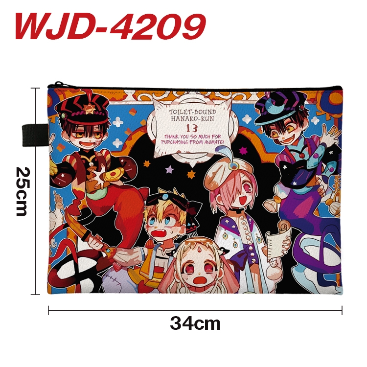 Toilet-bound Hanako-kun Anime Full Color A4 Document Bag 34x25cm   WJD-4209