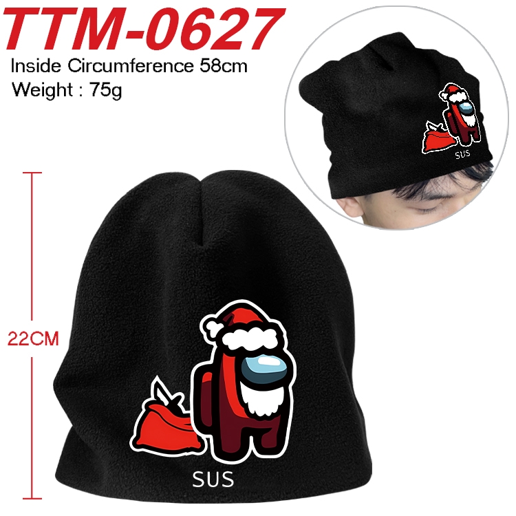 Among us Anime full-color printed plush hat 58cm TTM-0627