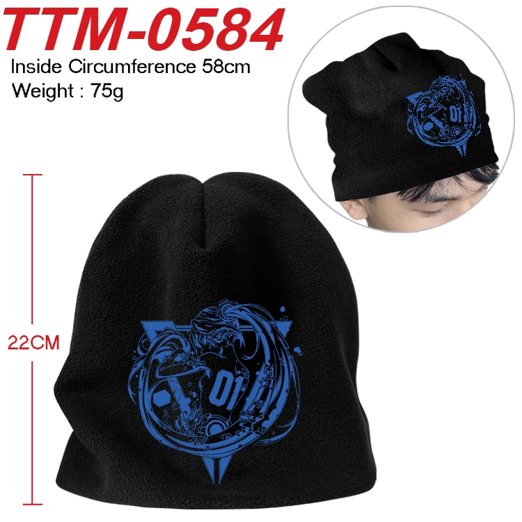 Hatsune Miku Anime full-color printed plush hat 58cm TTM-0584