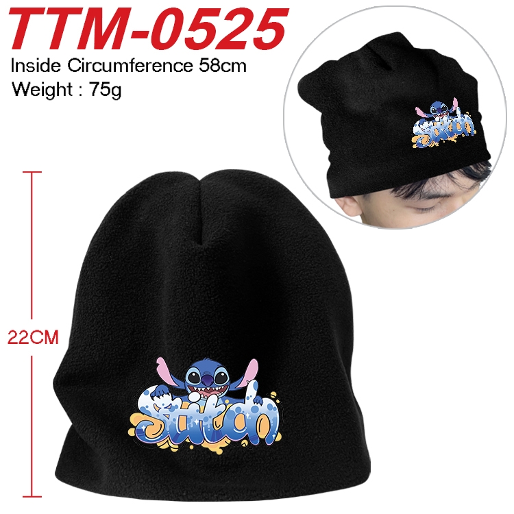 Lilo & Stitch Anime full-color printed plush hat 58cm