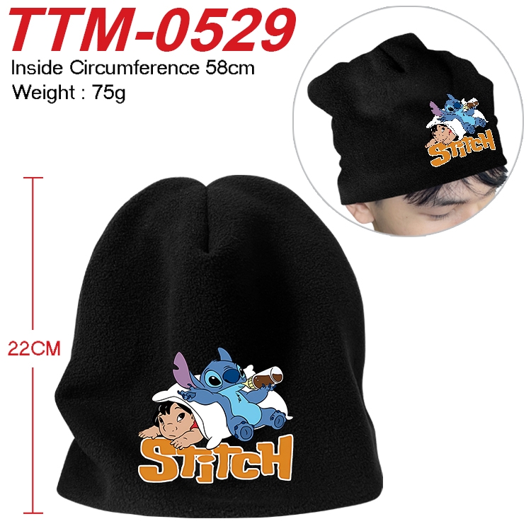 Lilo & Stitch Anime full-color printed plush hat 58cm