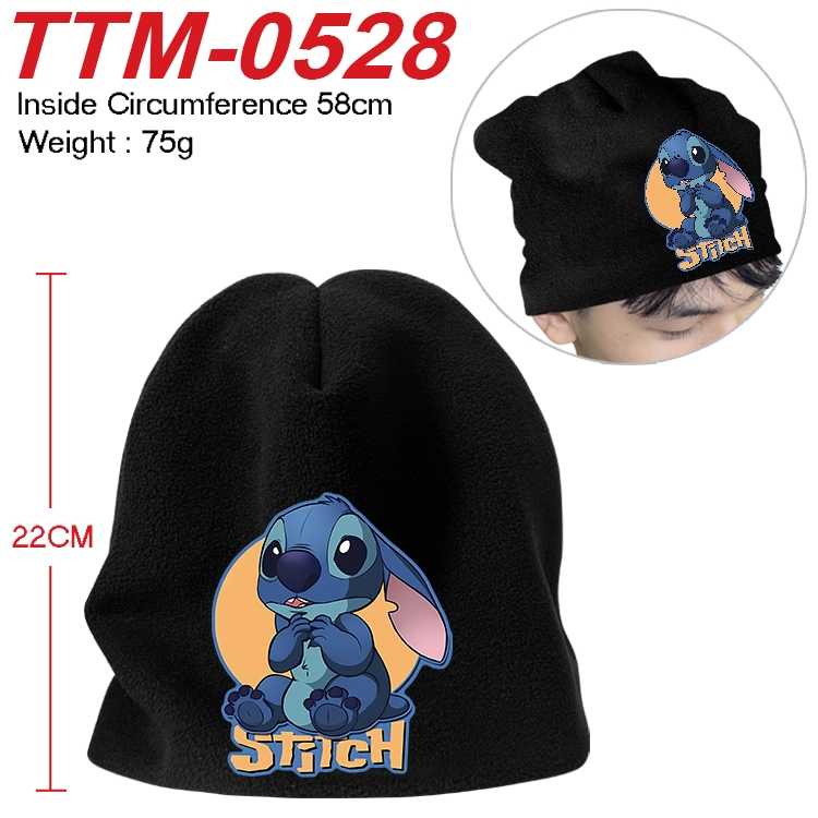 Lilo & Stitch Anime full-color printed plush hat 58cm