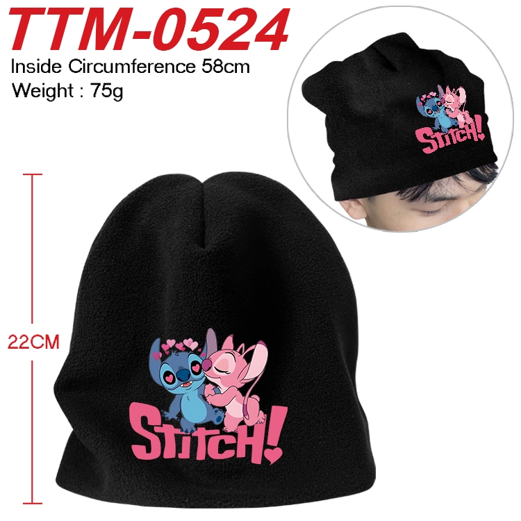 Lilo & Stitch Anime full-color printed plush hat 58cm