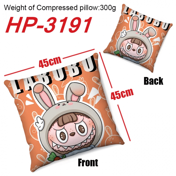 CrayonShin Anime digital printing double-sided printed pillow 45X45cm NO FILLING HP-3191