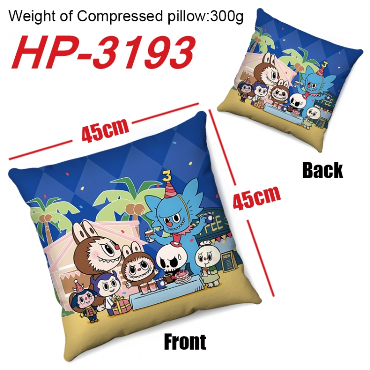 CrayonShin Anime digital printing double-sided printed pillow 45X45cm NO FILLING  HP-3193