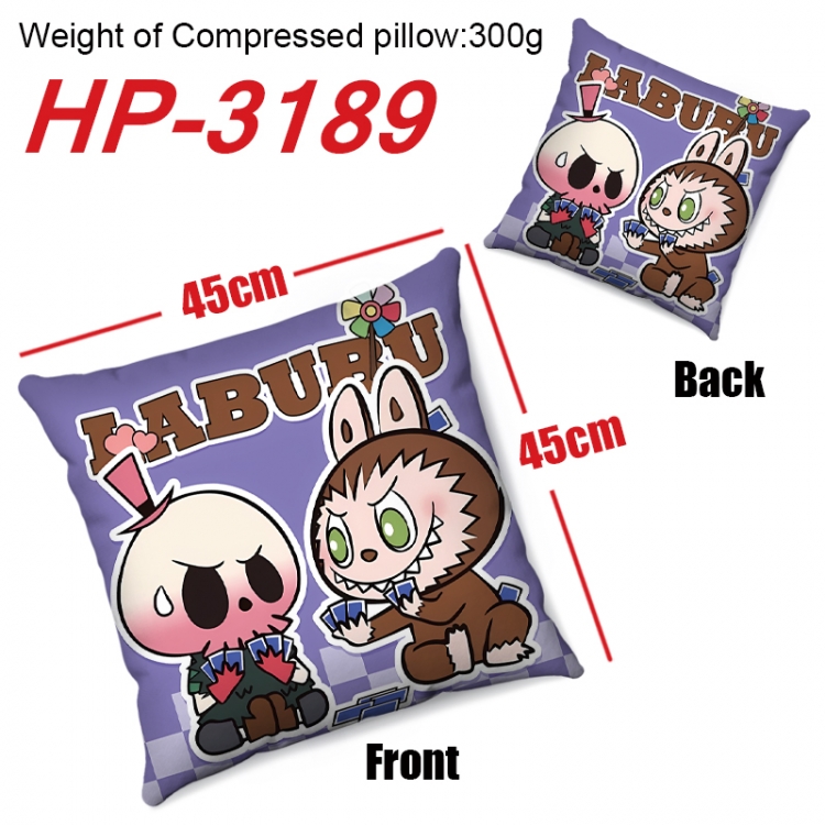 CrayonShin Anime digital printing double-sided printed pillow 45X45cm NO FILLING HP-3189