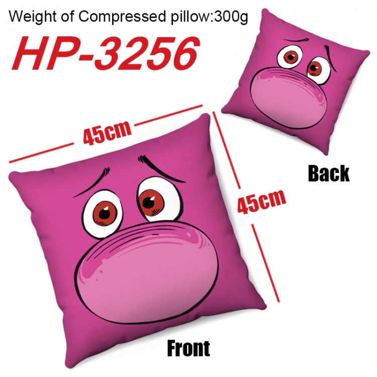 Inside Out Anime digital printing double-sided printed pillow 45X45cm NO FILLING HP-3256