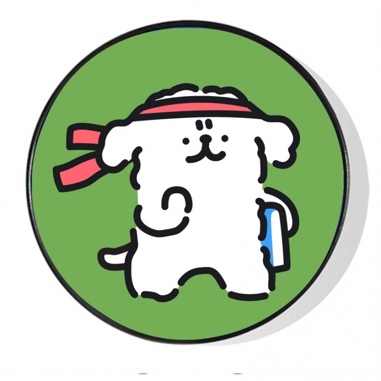  Line Dog Foldable mobile phone holder airbag lazy bracket price for 10 pcs 