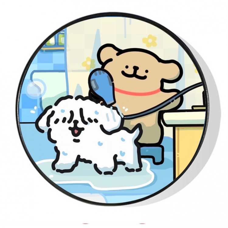  Line Dog Foldable mobile phone holder airbag lazy bracket price for 10 pcs 