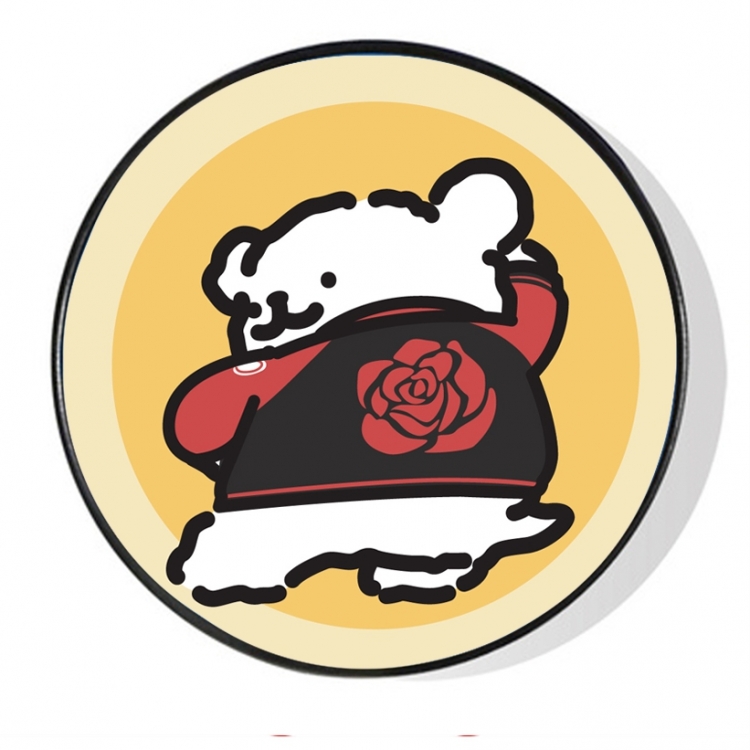  Line Dog Foldable mobile phone holder airbag lazy bracket price for 10 pcs 