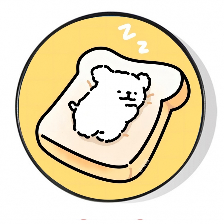  Line Dog Foldable mobile phone holder airbag lazy bracket price for 10 pcs 