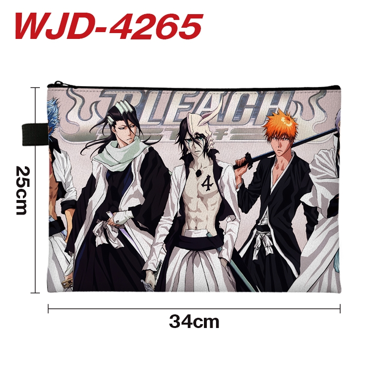 Bleach Anime Full Color A4 Document Bag 34x25cm WJD-4265