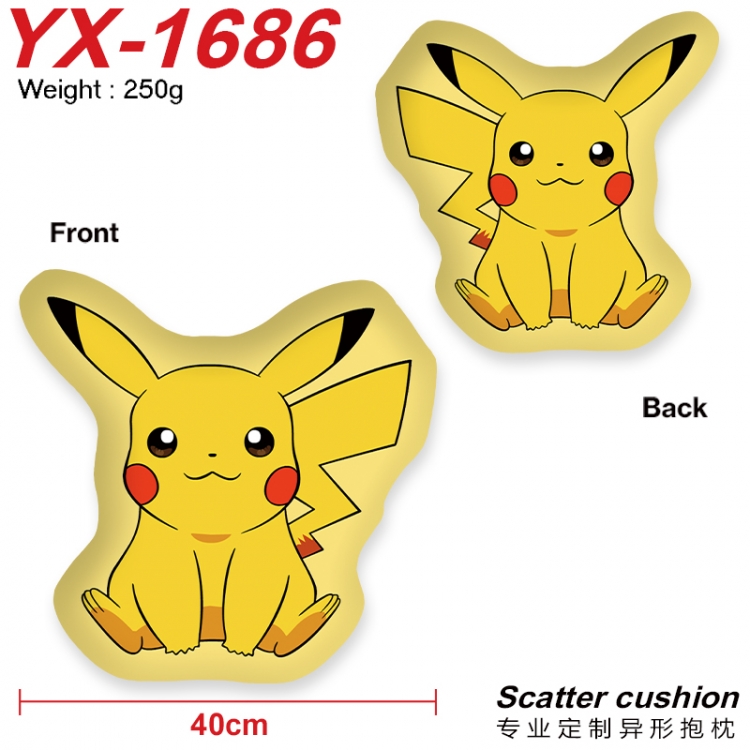 Pokemon Crystal plush shaped plush doll pillows and cushions 40CM YX-1686
