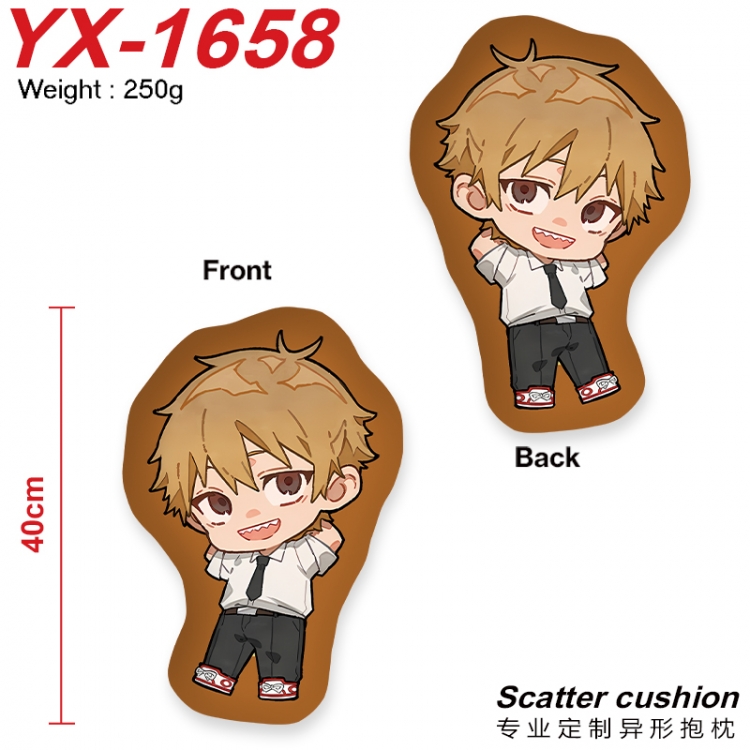 Chainsaw man Crystal plush shaped plush doll pillows and cushions 40CM YX-1658