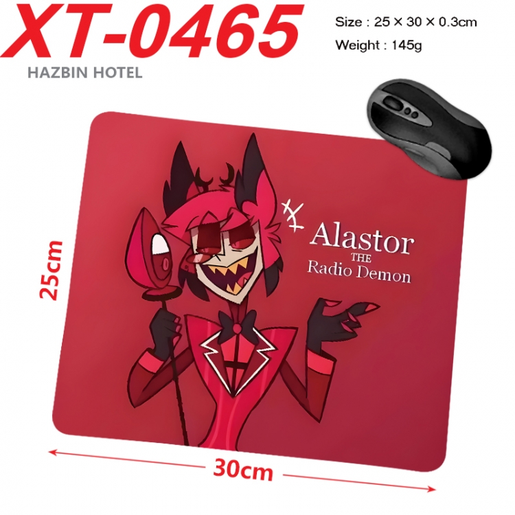 Hazbin Hotel Anime peripheral new lock edge mouse pad 25X30cm XT-0465