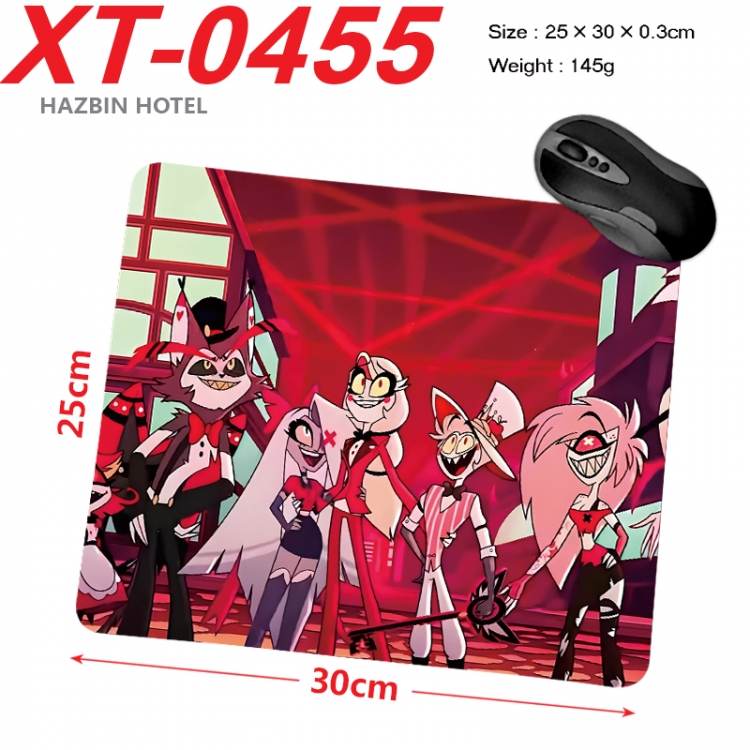Hazbin Hotel Anime peripheral new lock edge mouse pad 25X30cm XT-0455