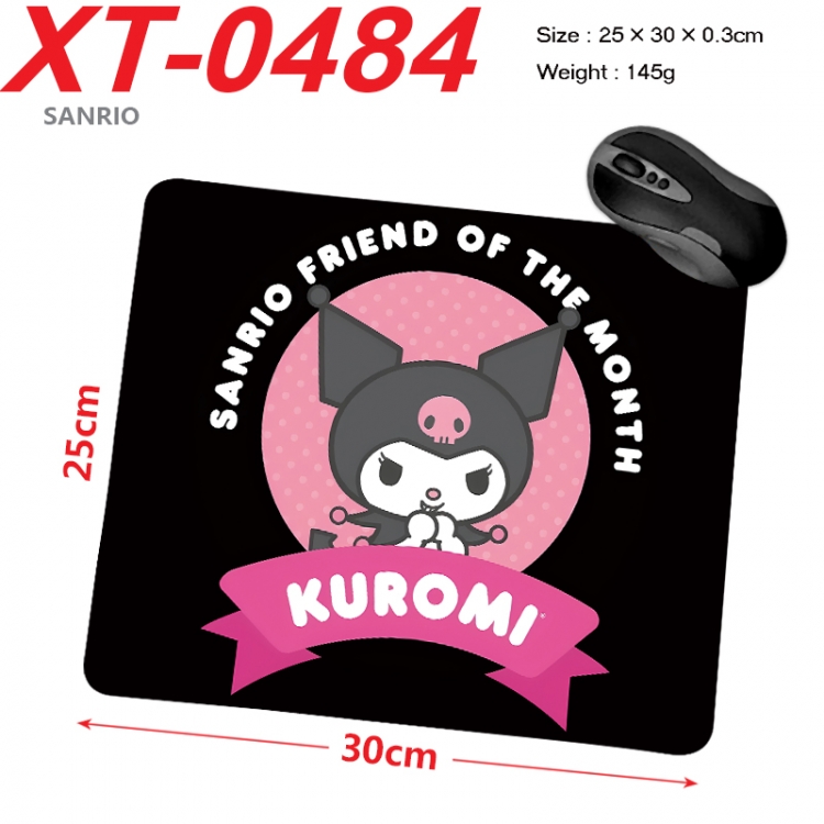 sanrio Anime peripheral new lock edge mouse pad 25X30cm XT-0484