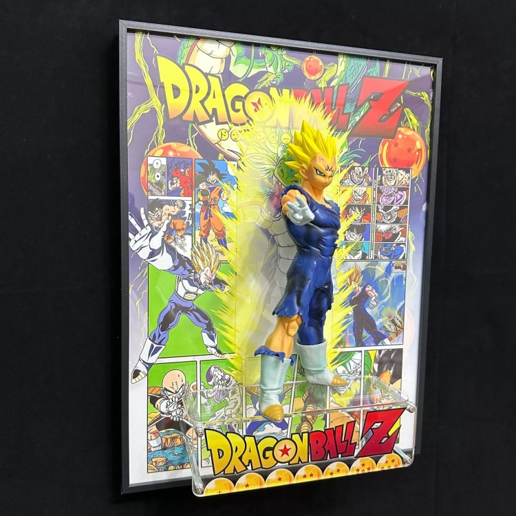 DRAGON BALL Anime 3D Model Trendy Play Gift Ornament Handmade Combination Painting 31x41cm