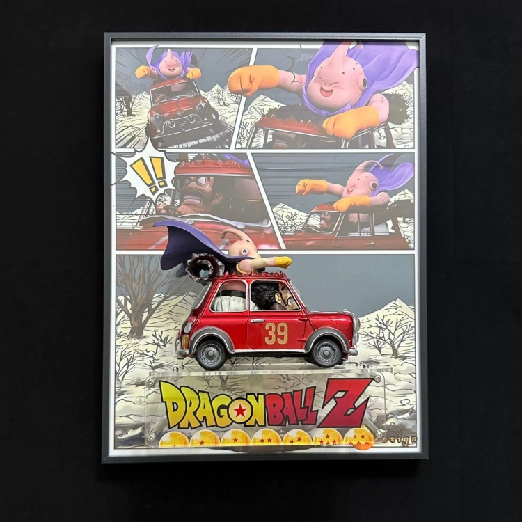  DRAGON BALL Anime 3D Model Trendy Play Gift Ornament Handmade Combination Painting