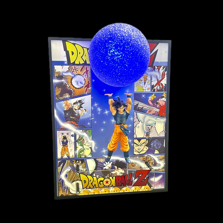 DRAGON BALL Anime 3D Model Trendy Play Gift Ornament Handmade Combination Painting